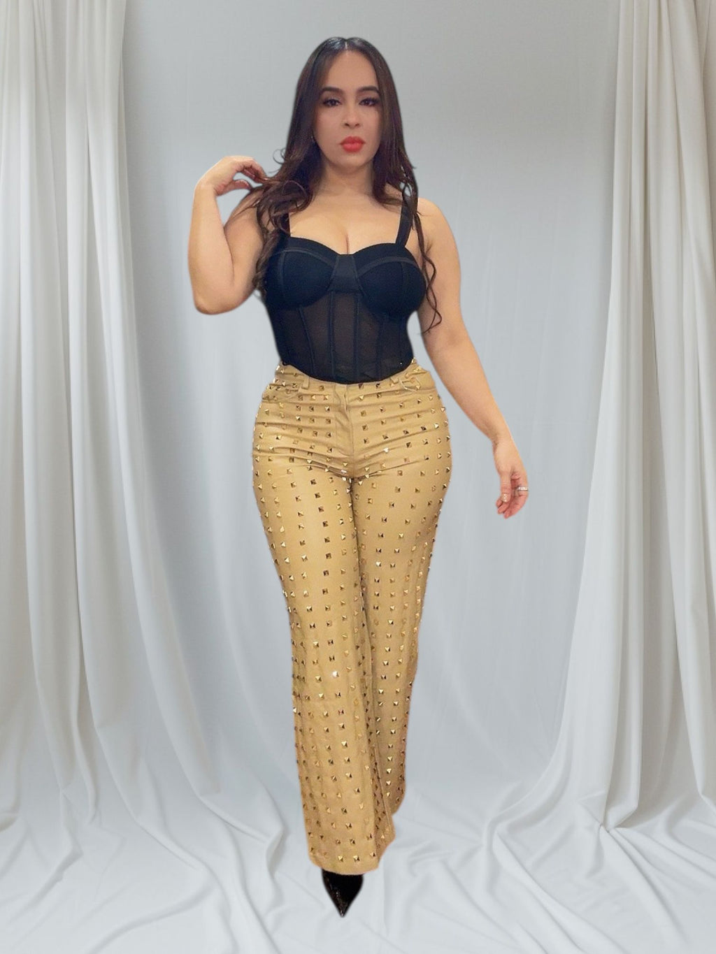 Style chic Beige pants