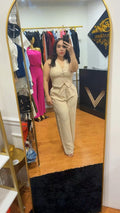 Desire pant set-beige