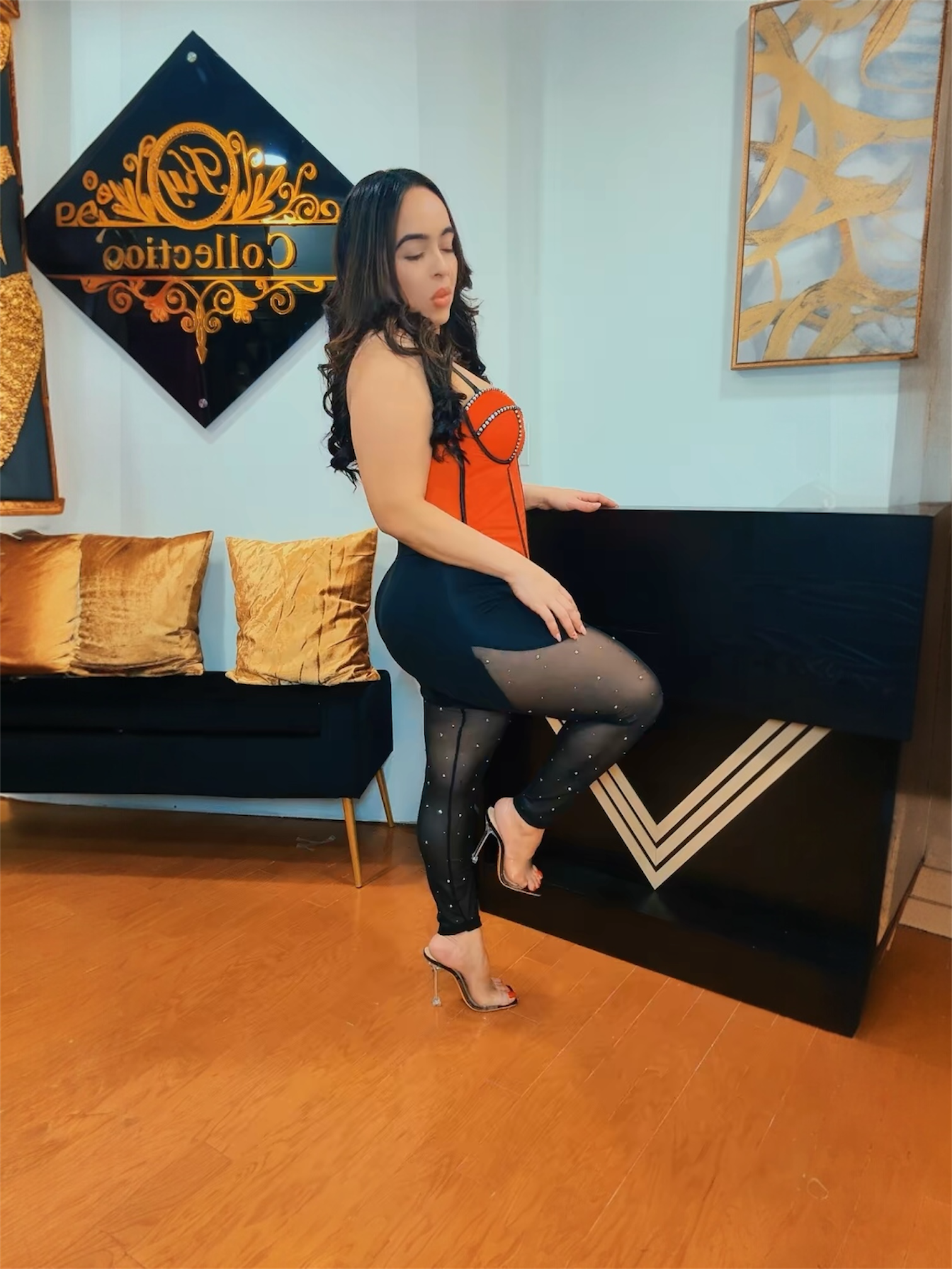 Leggings - Black - E