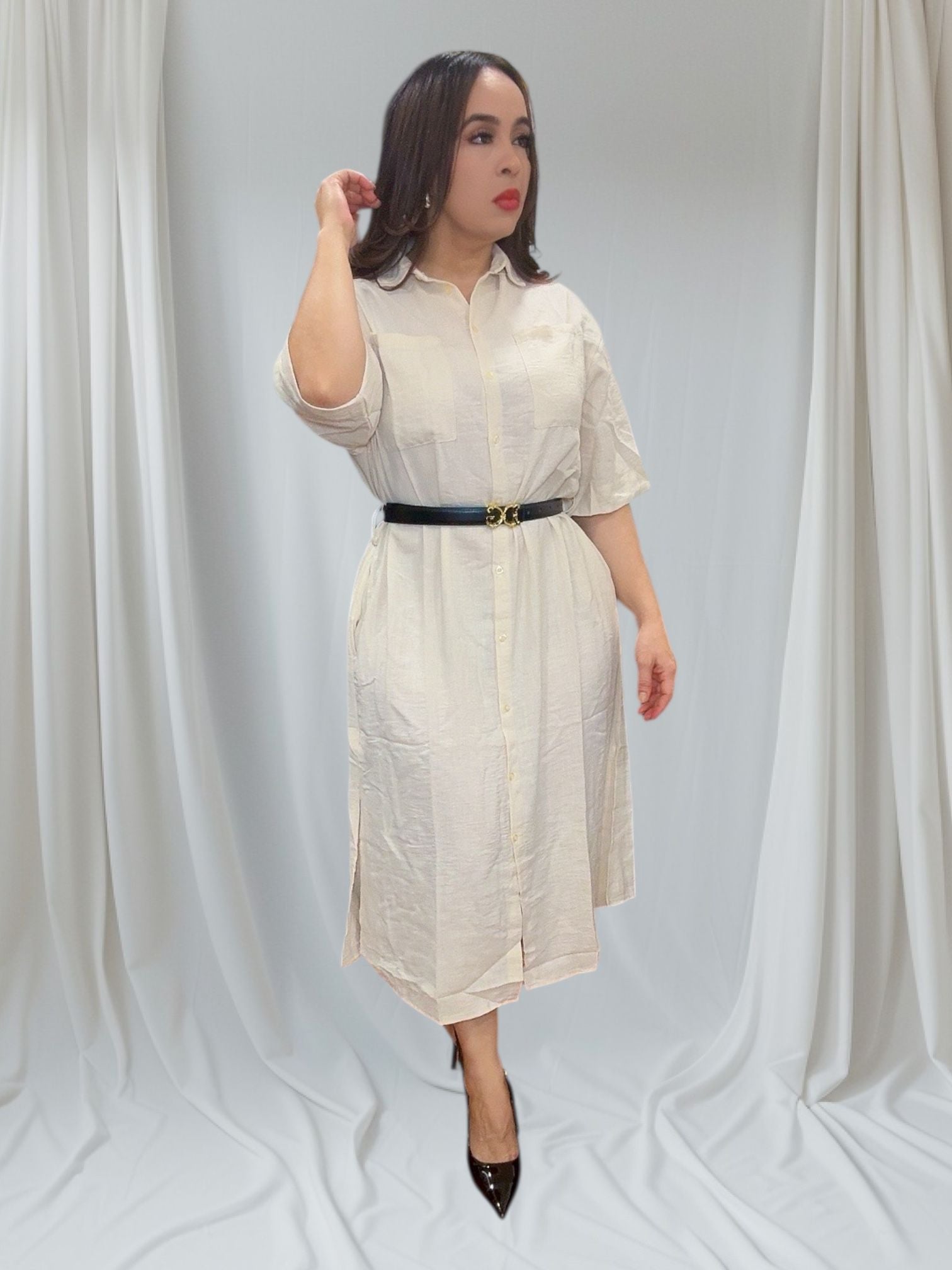 Essential Belt Dress