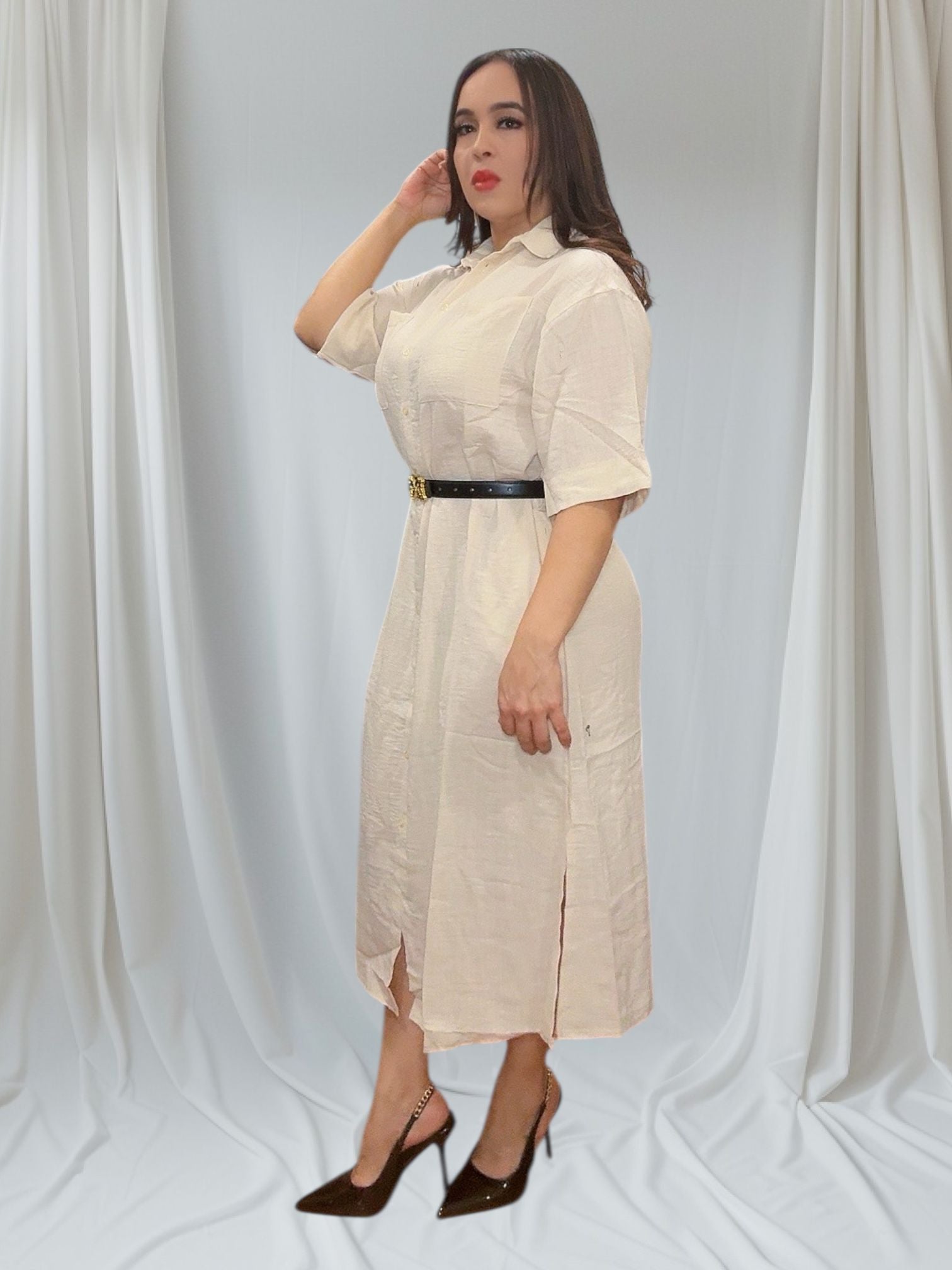 Essential Belt Dress